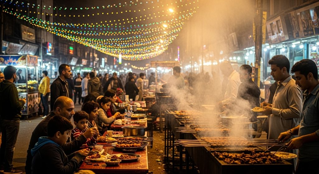 Street food of Lahore